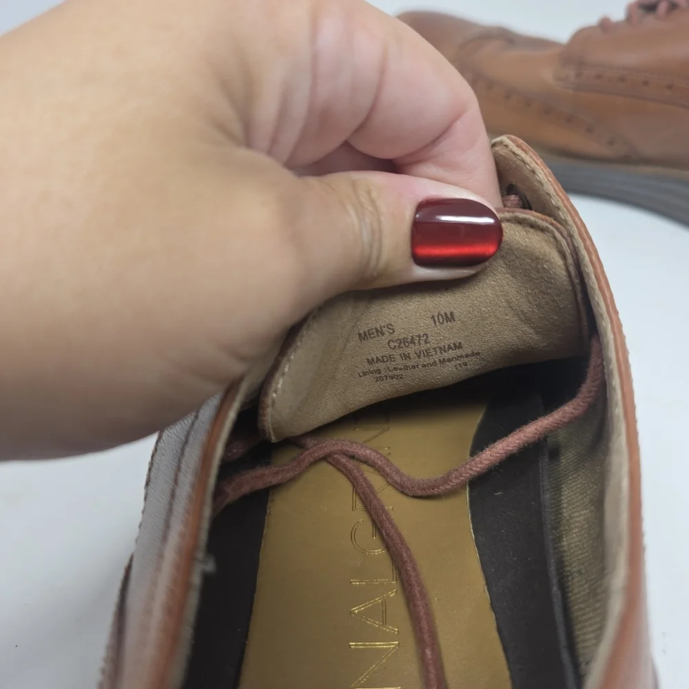 Cole Haan OriginalGrand Wingtip Oxford‎ Brown Men's Shoes Size 10M